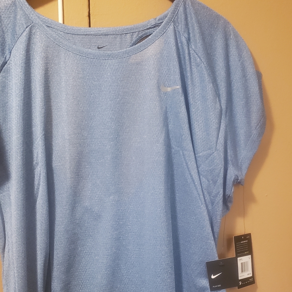 Plus-size nike dry fit top